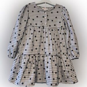 Cat & Jack Black and White Stripes 3T  Kids Dress NWOT